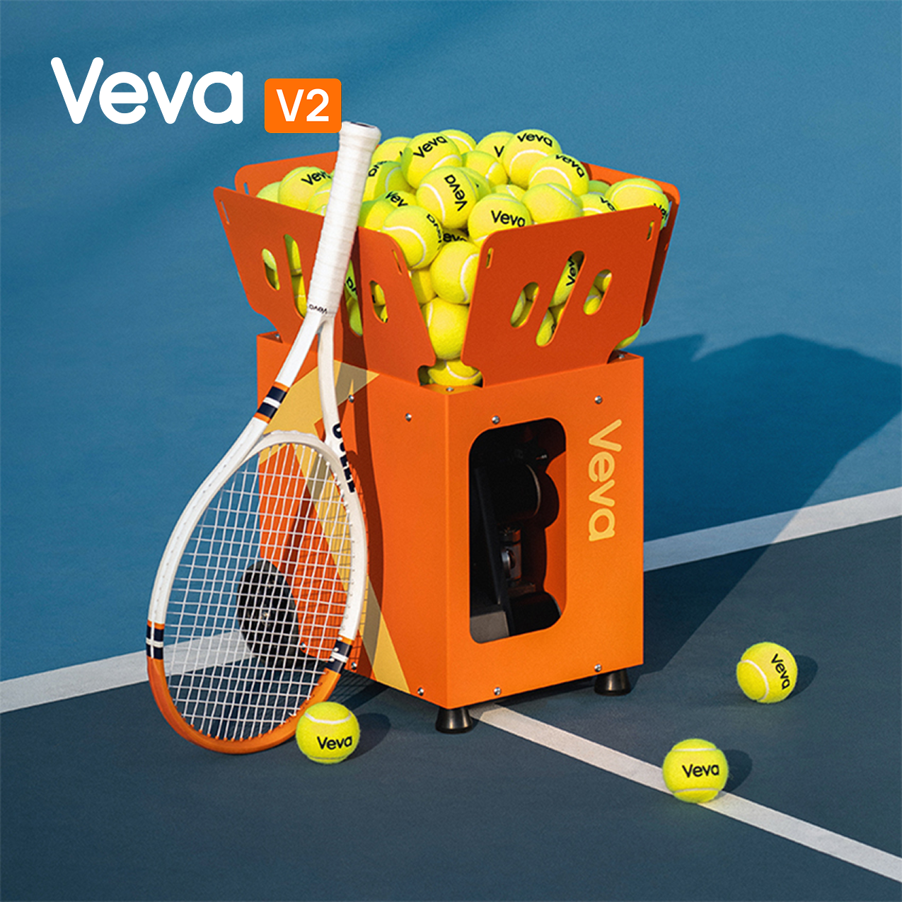 Veva V2 Tennis Ball Machine