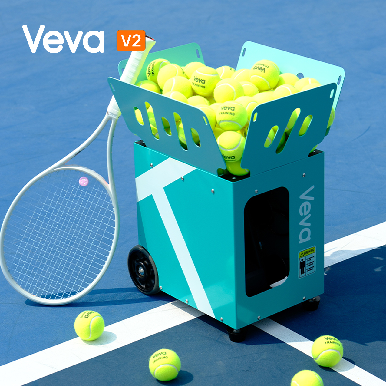 Veva V2 Tennis Ball Machine