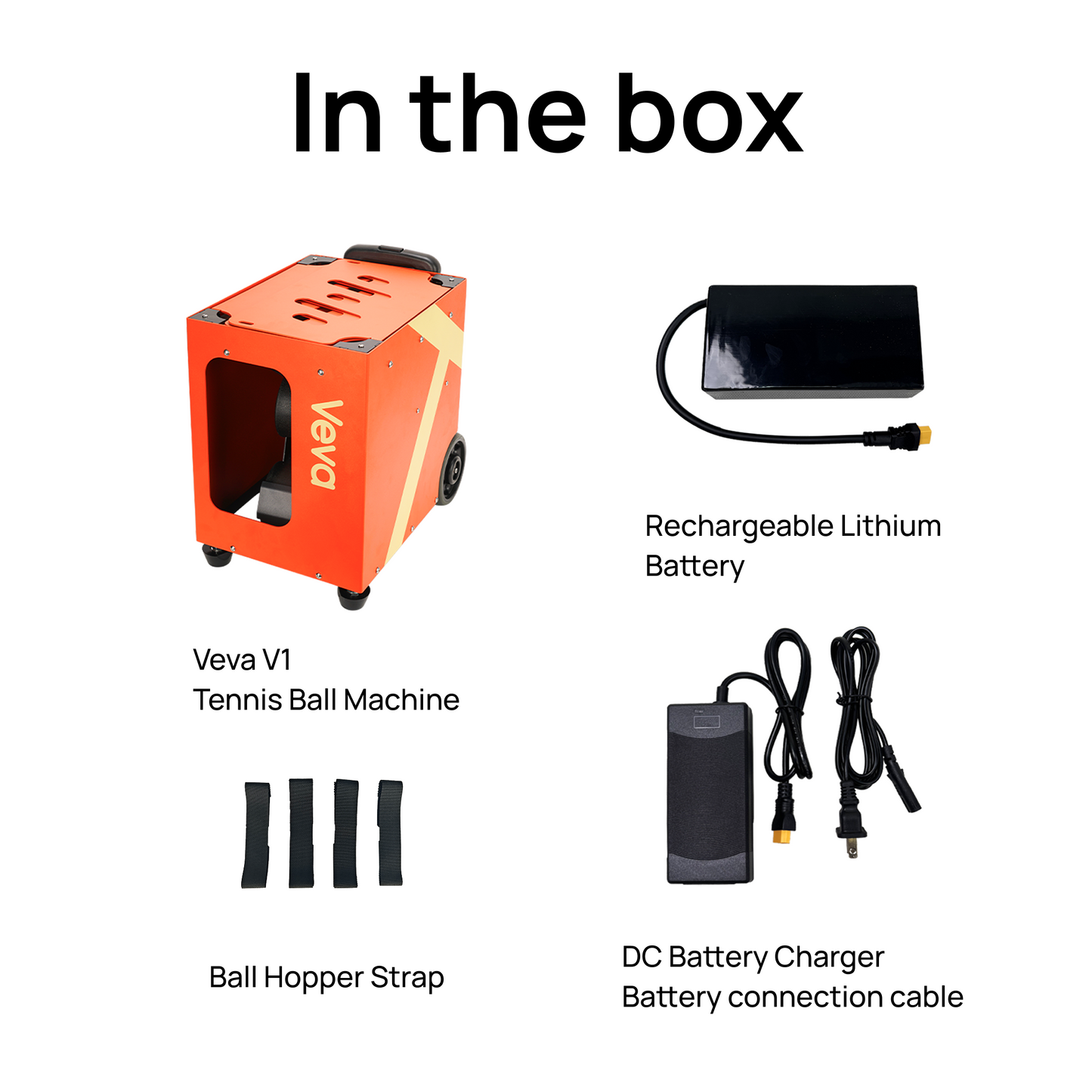 Veva V2 Tennis Ball Machine - Refurbished